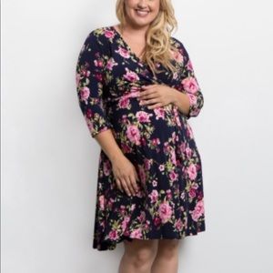 NWOT Pink Blush Maternity Dress